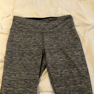 Grey athletic leggings. Size medium